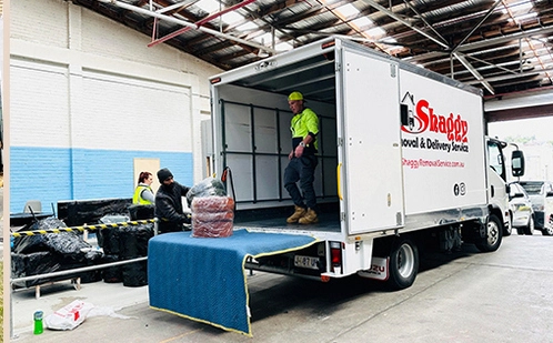 Team Loading Truck