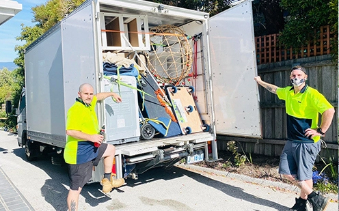 Team Loading Truck