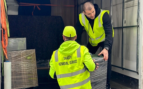 Team Loading Truck
